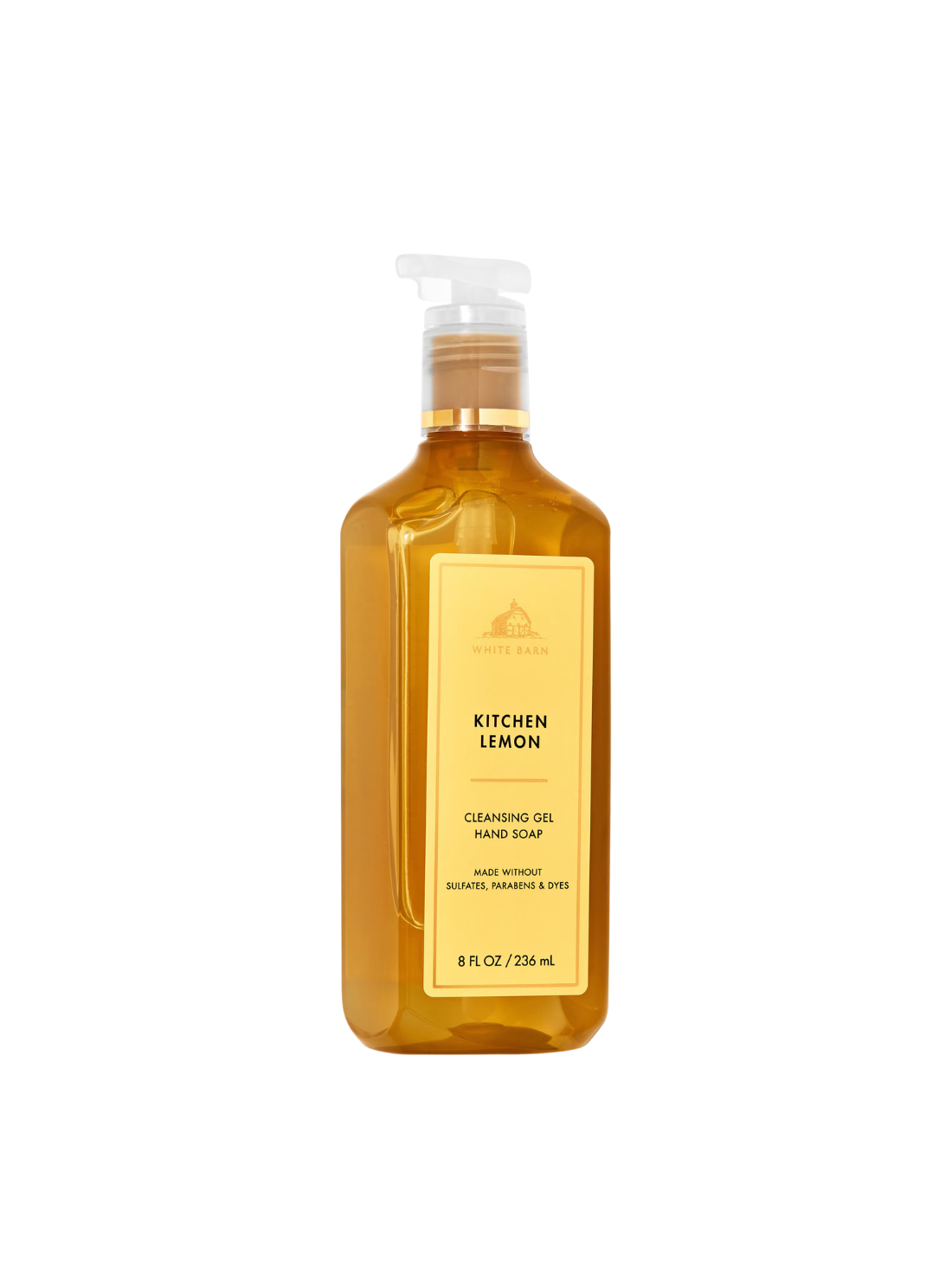 Bath & Body Works Kitchen Lemon cleansing gel hand soap 236ml