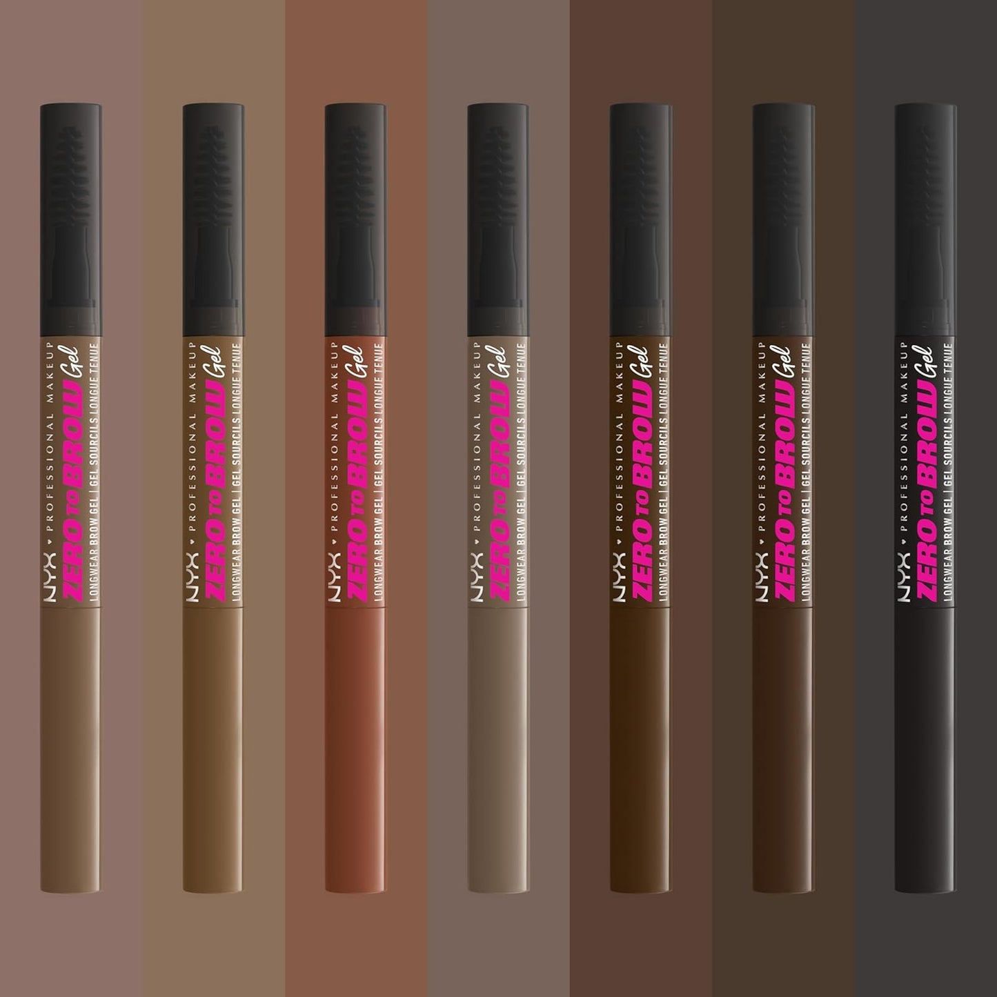 NYX - Zero to Brow, Longwear Eyebrow Gel