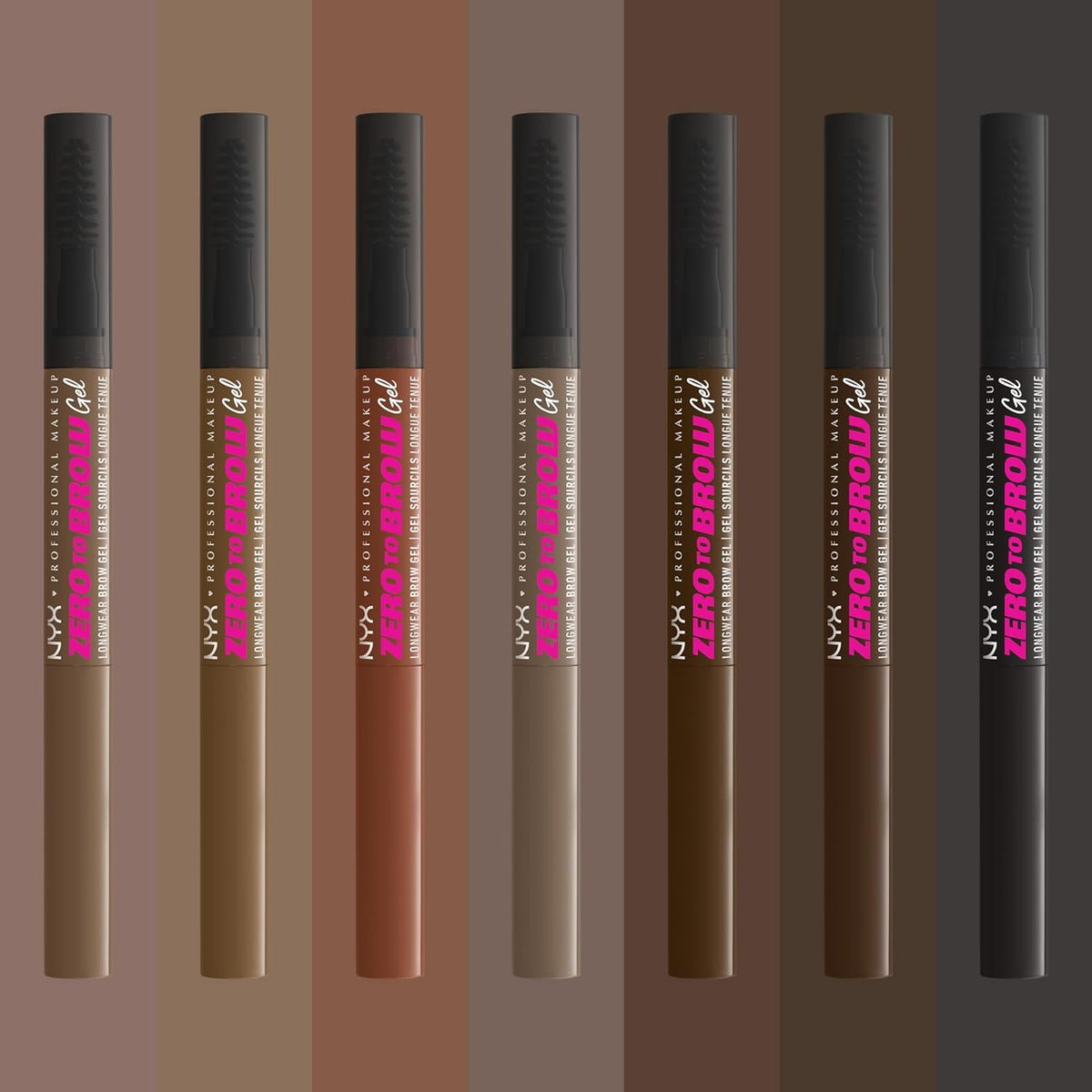 NYX - Zero to Brow, Longwear Eyebrow Gel
