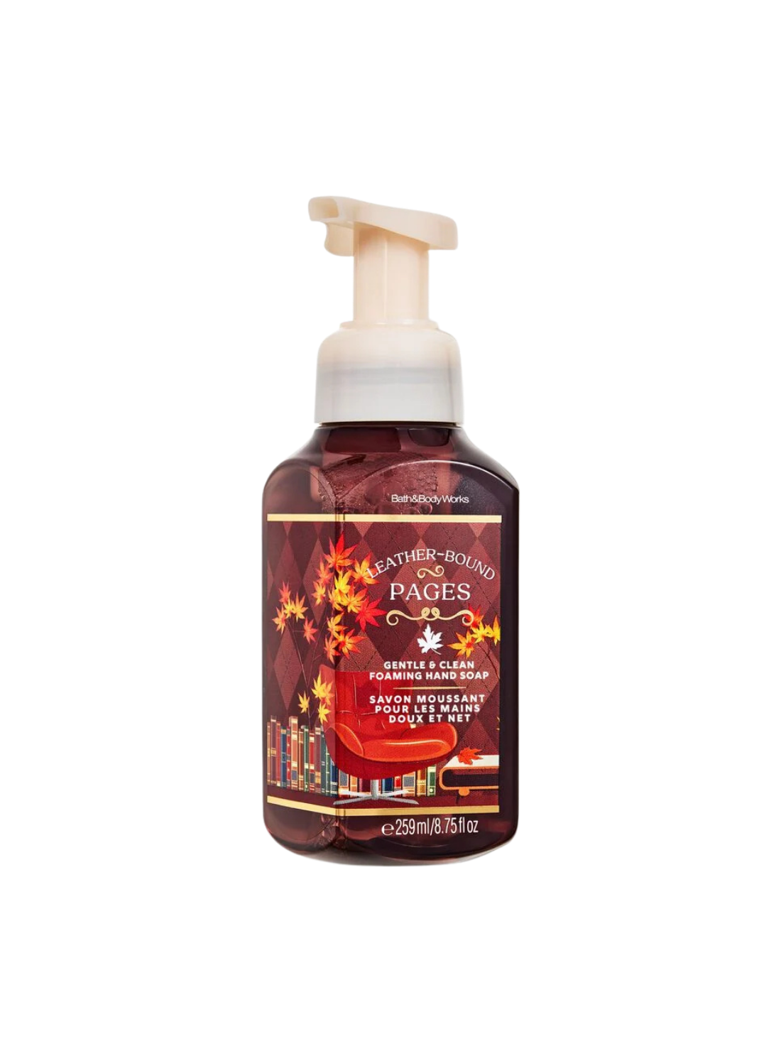 Bath & Body Works Leather-Bound Pages foaming hand soap 259ml