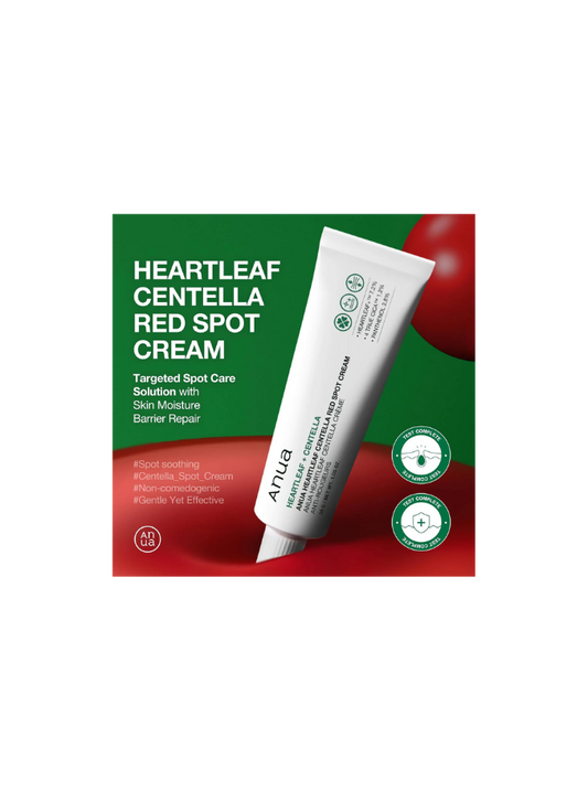 Anua - Heartleaf Centella Red Spot Cream – Soothing Blemish Care Cream 30g