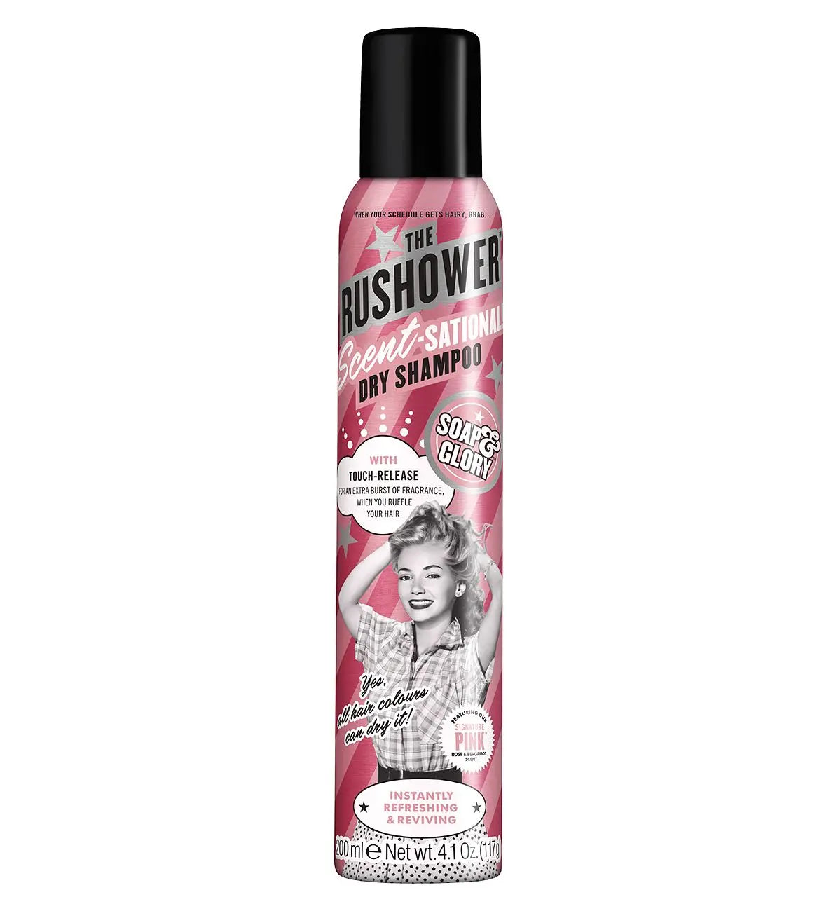 The Rushower dry shampoo