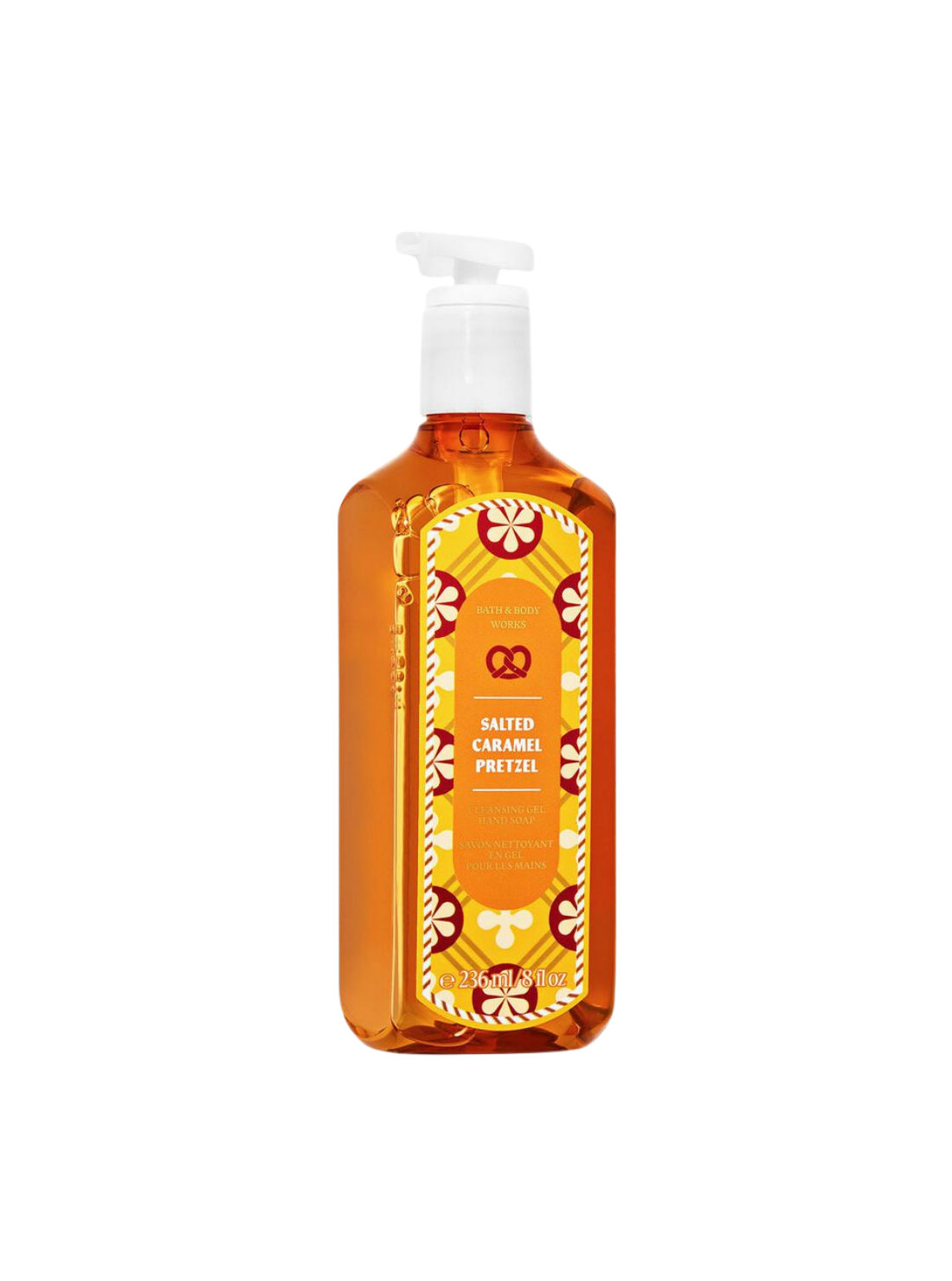 Bath & Body Works - Salted Caramel Pretzel - Cleansing Gel Hand Soap 236ml
