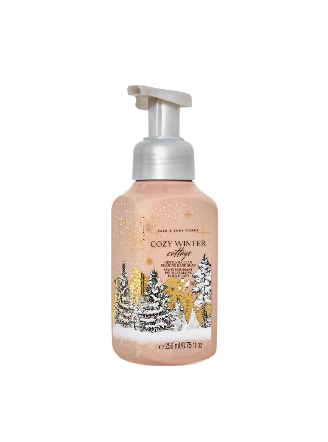 Bath & Body Works - Cozy Winter Cottage - Gentle & Clean Foaming Hand Soap 259ml