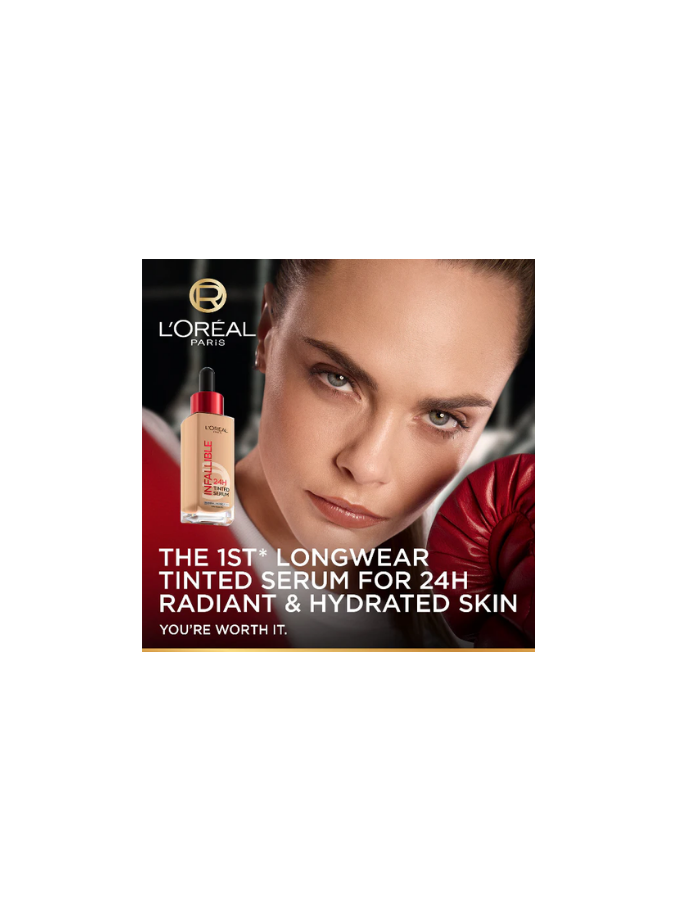 L'Oréal Paris - Infallible 24H tinted serum - 1% (Hyaluronic Acid)