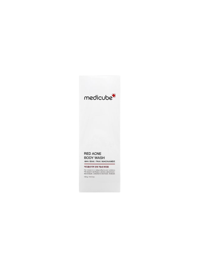 Medicube - Red Acne Body Wash – Clarifying & Acne Care Body Cleanser 400g
