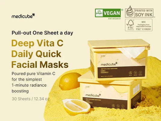 Medicube - Deep Vita C Daily Quick Mask