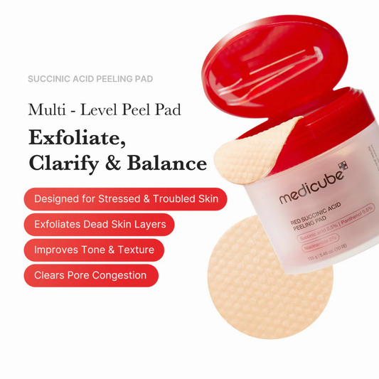Medicube - Red Succinic Peeling Pad 2024 70 Pads