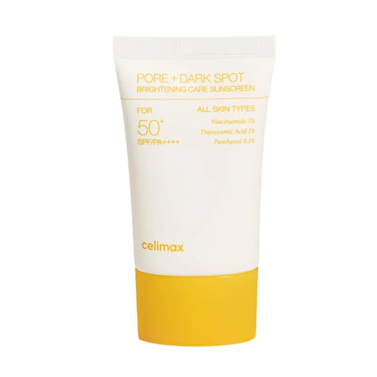 Celimax - Pore + Dark Spot Brightening Care Sunscreen SPF50+ – Tone Enhancing UV Protection Sunscreen