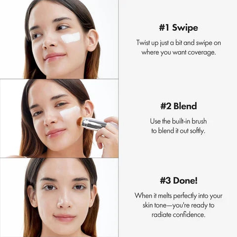 ELROEL - Blanc Cover Cream Stick Foundation