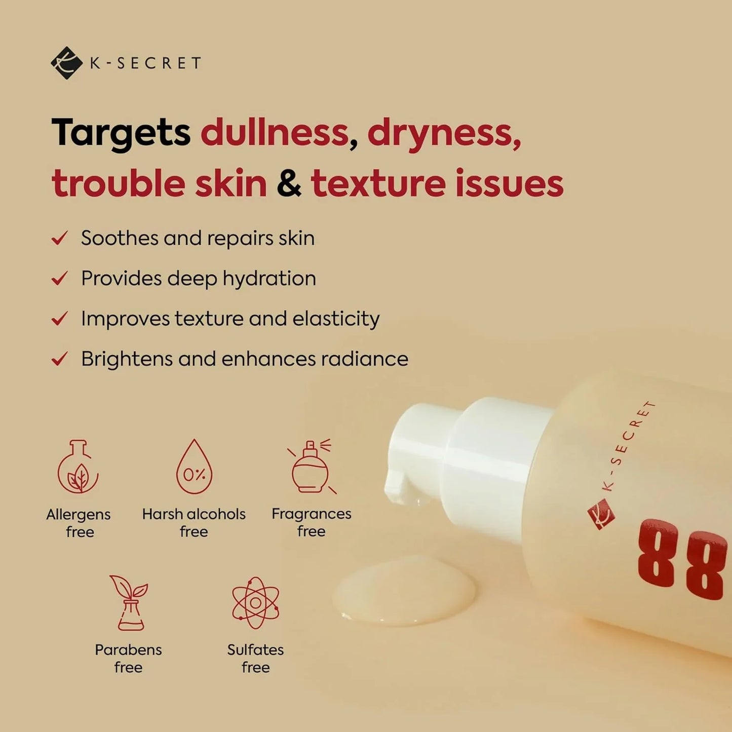 K-Secret Seoul 1988 - Cream - Retinal Liposome 1% + Fermented Rice