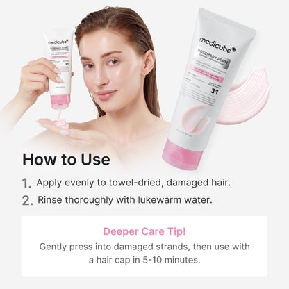 Medicube - Rosemary PDRN Damage Care Hair Mask 200ml