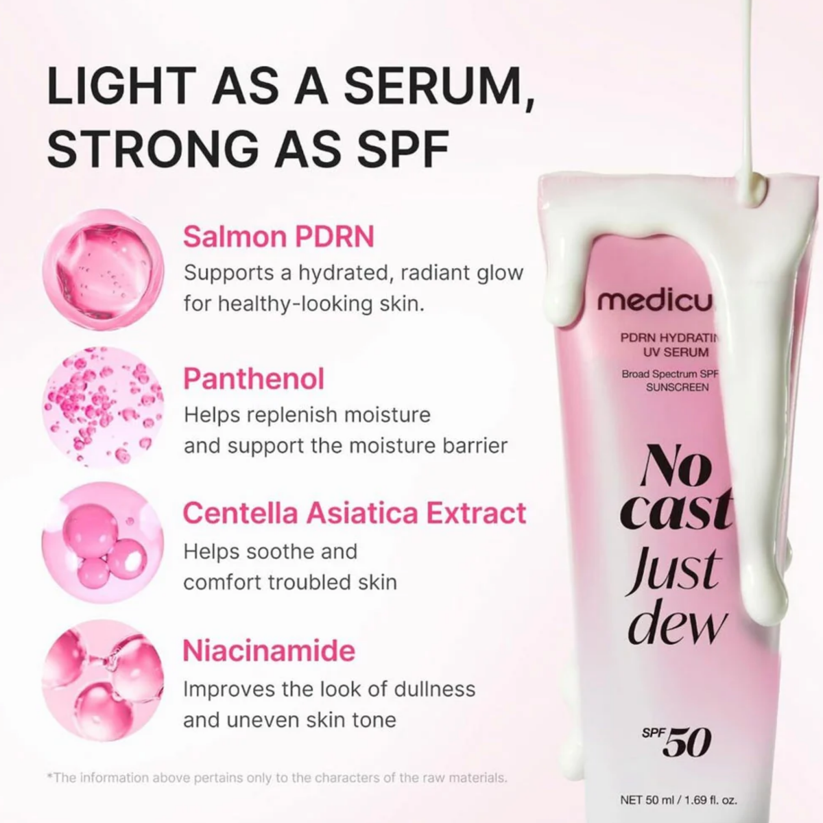 Medicube - PDRN Hydrating UV Serum 50ml