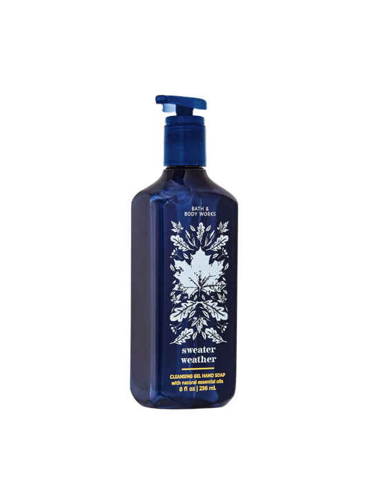 Bath & Body Works Sweater Weather cleansing gel hand soap 236ml