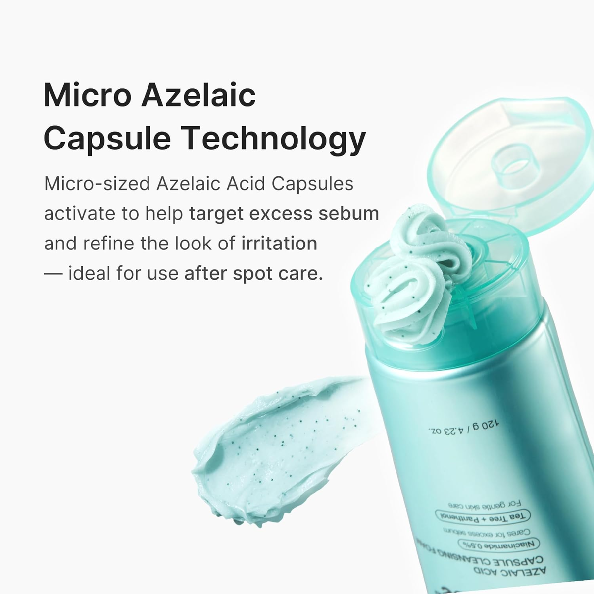 Medicube - Azelaic Acid Capsule Cleansing Foam 120g