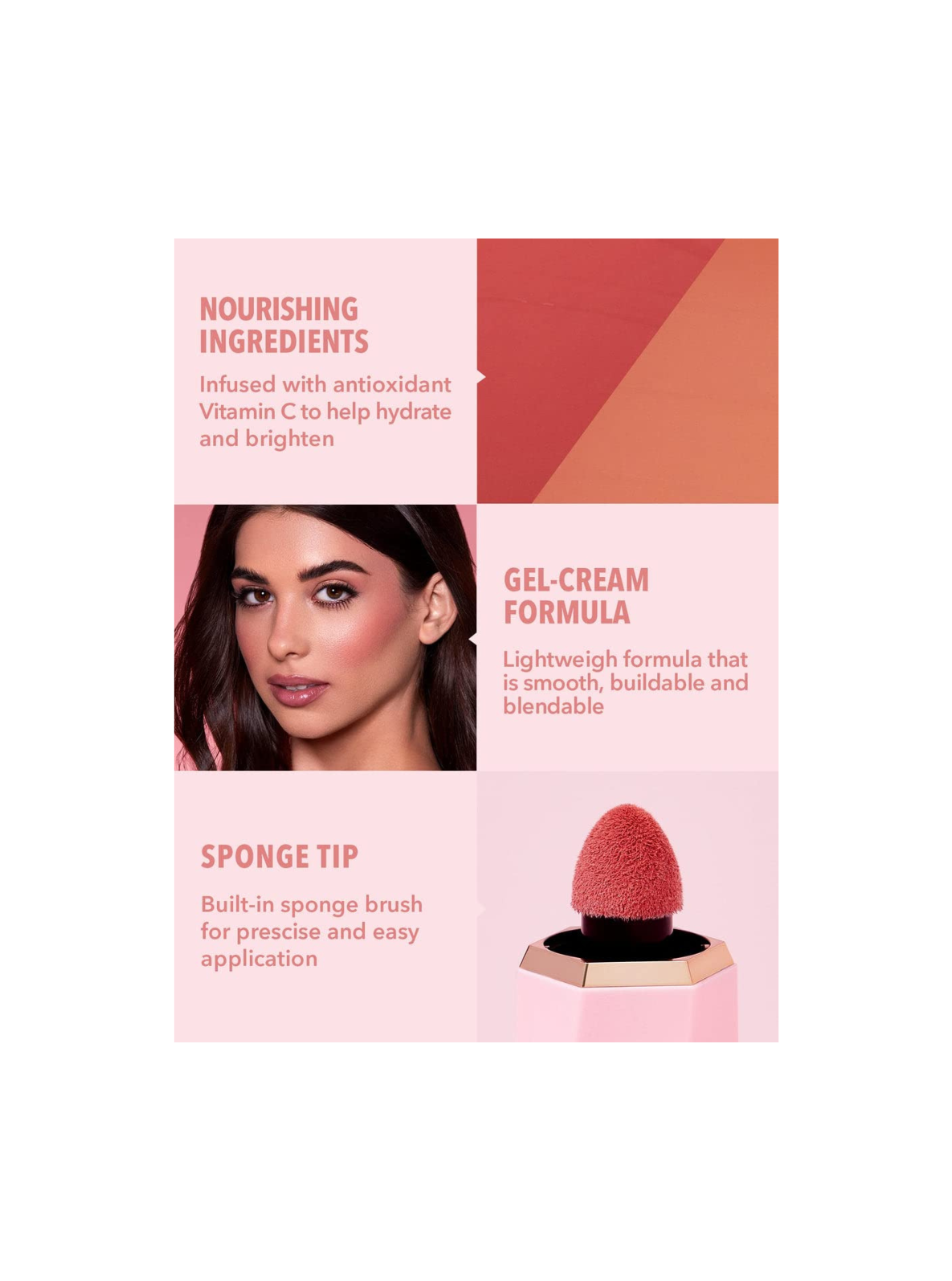 Shein Sheglam Color Bloom Dayglow Liquid Blush - Risky Business