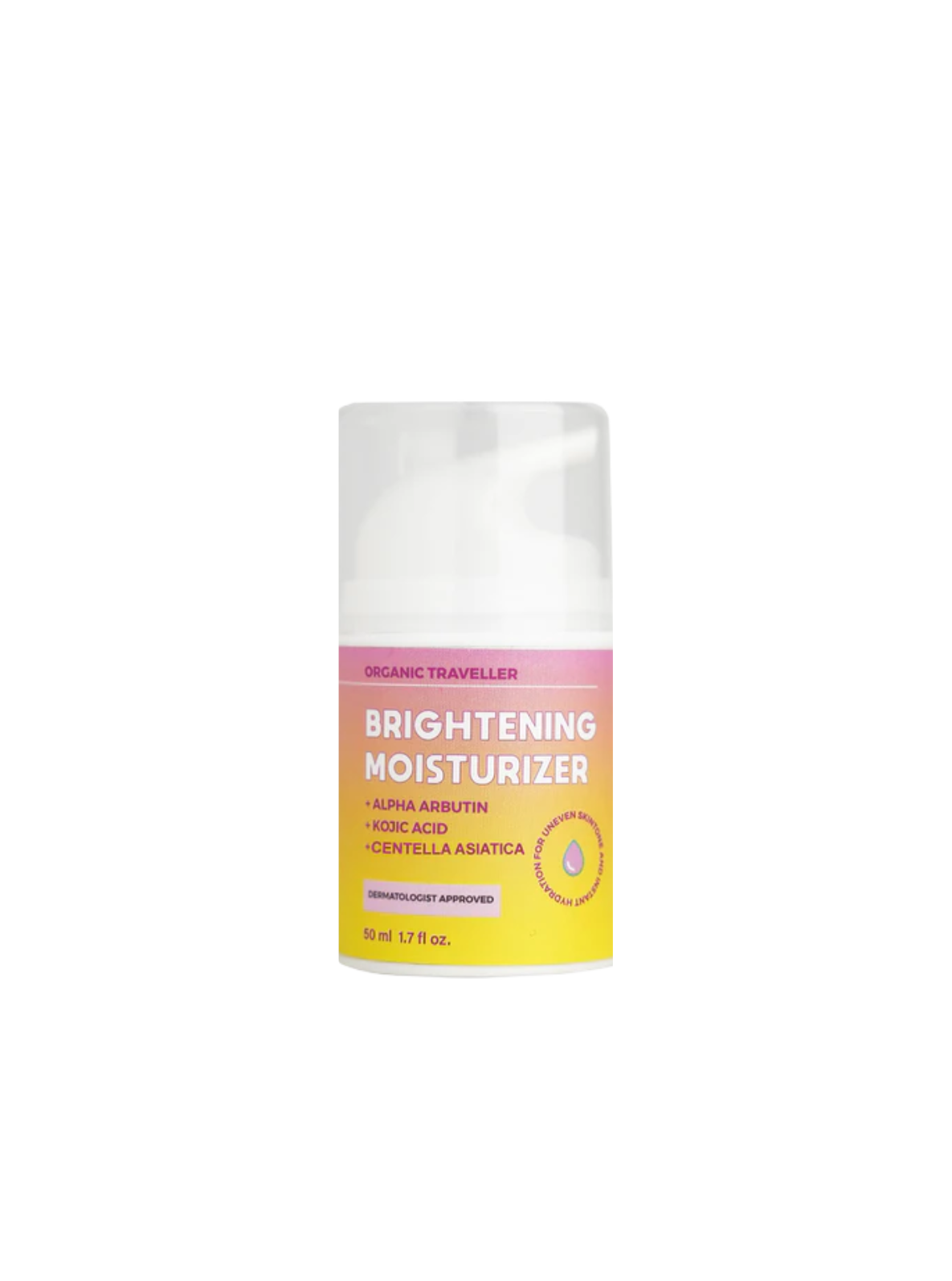 Organic Traveller Brightening Moisturizer
