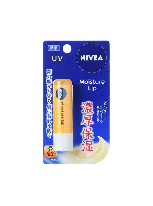 Nivea Japan Moisture Lip Balm with vitamin E