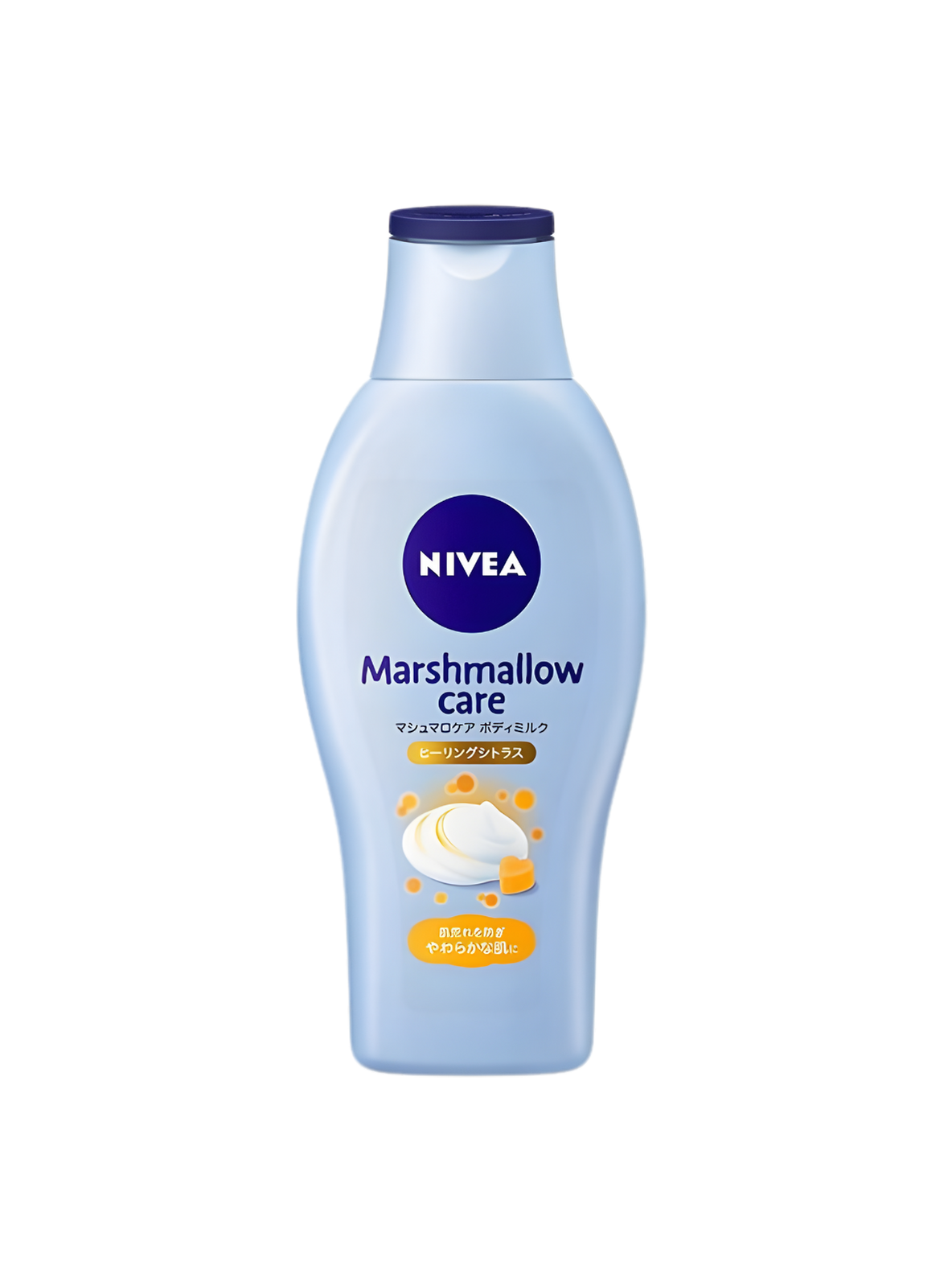 Nivea Japan Marshmallow Care Body Milk, healing citrus