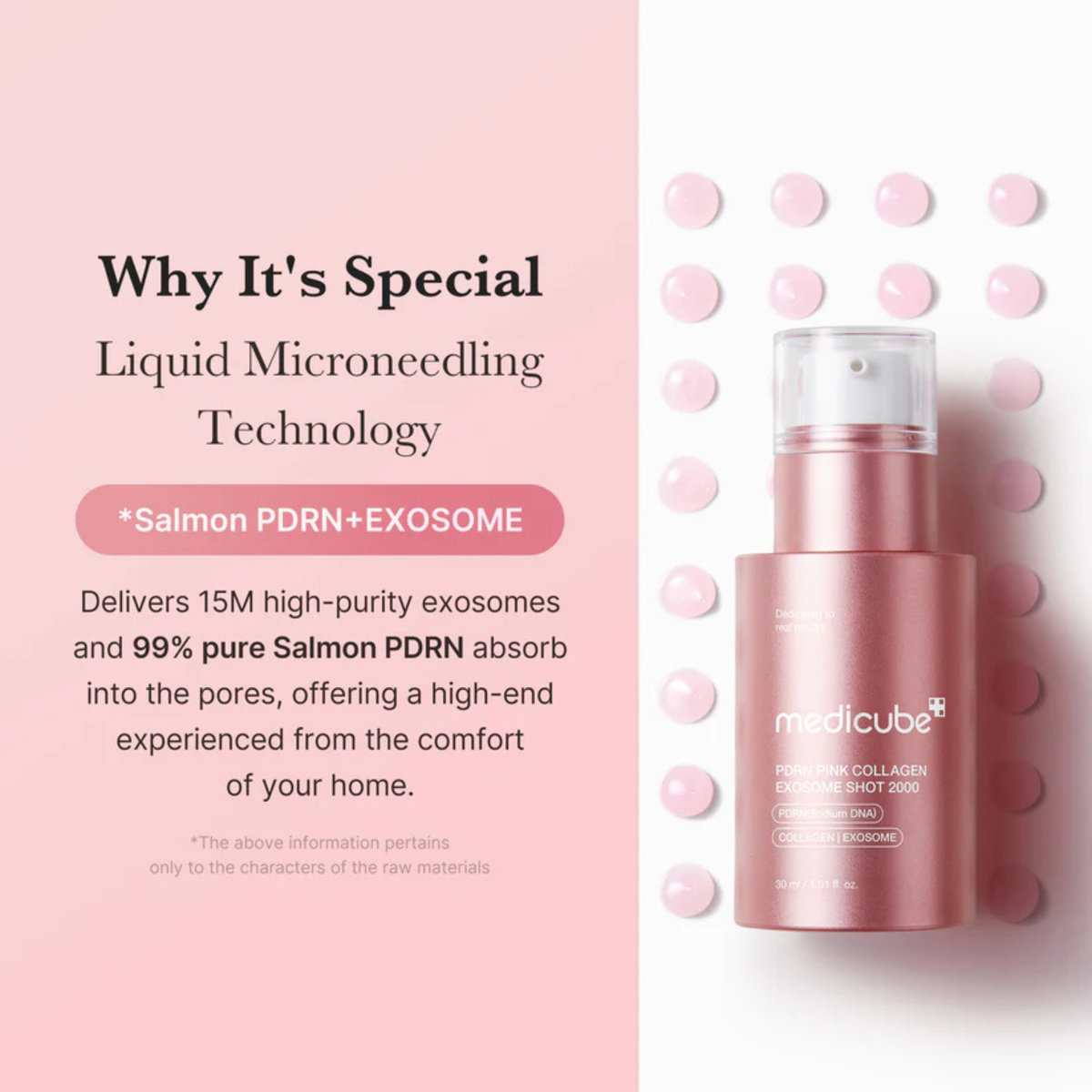 Medicube - PDRN Pink Exosome Shot Serum 2000 30ml
