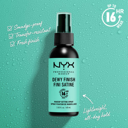 NYX - Dewy Setting Spray - Dewy-finish makeup setting spray