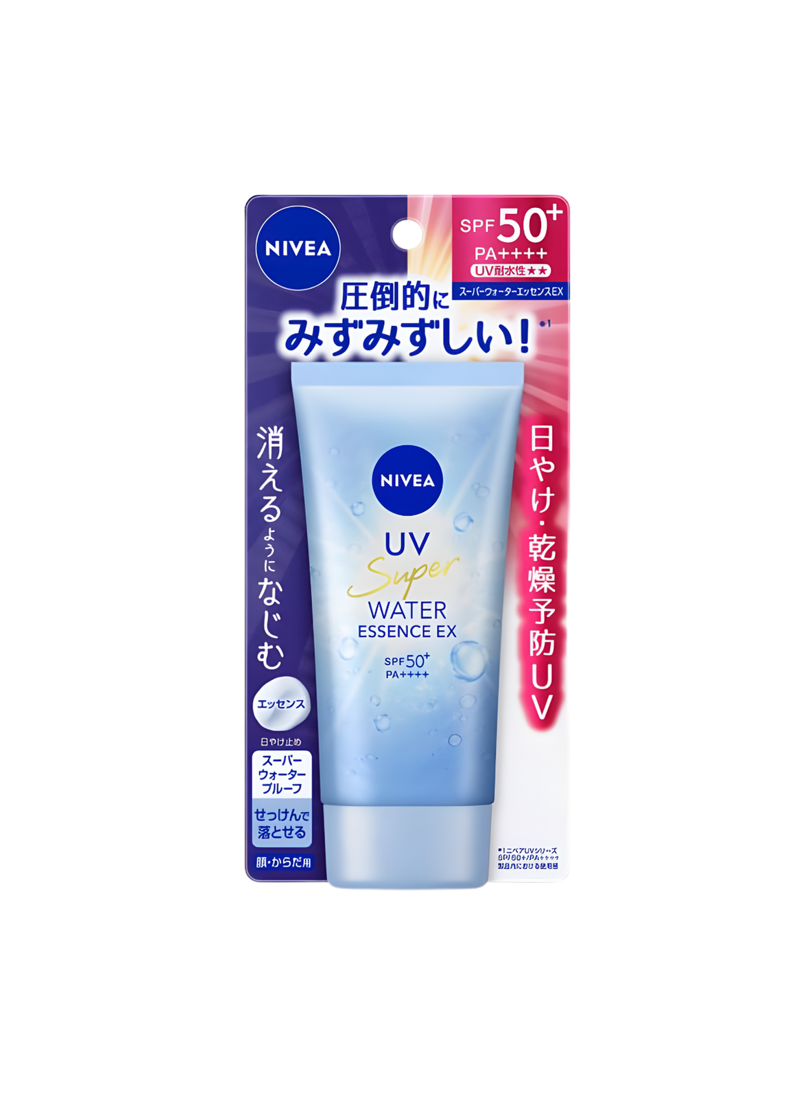 Nivea Japan UV Super Water Essence EX SPF 50+ PA++++