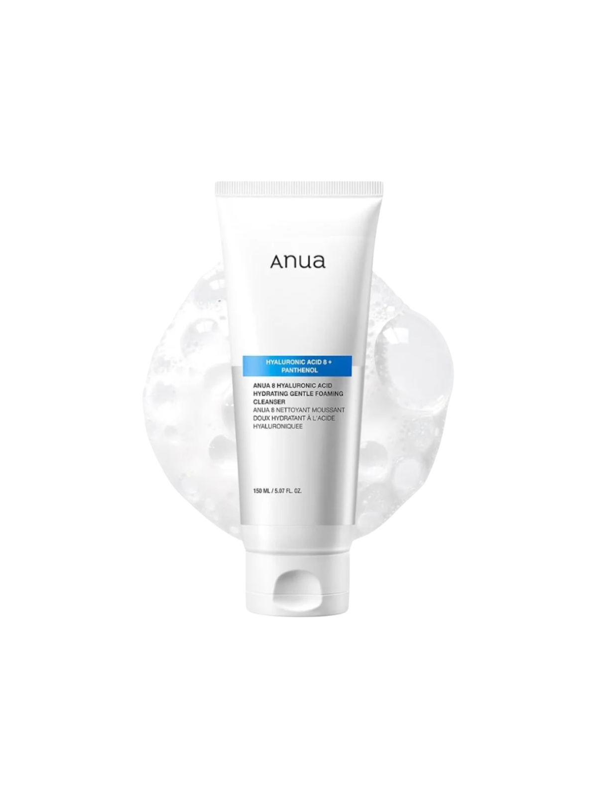 Anua 8 Hyaluronic Acid Hydrating Gentle Foaming Cleanser