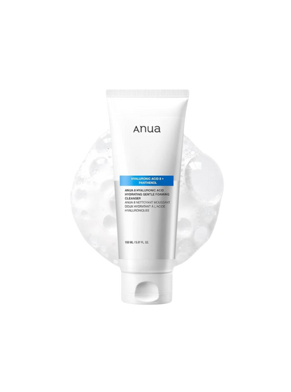 Anua 8 Hyaluronic Acid Hydrating Gentle Foaming Cleanser