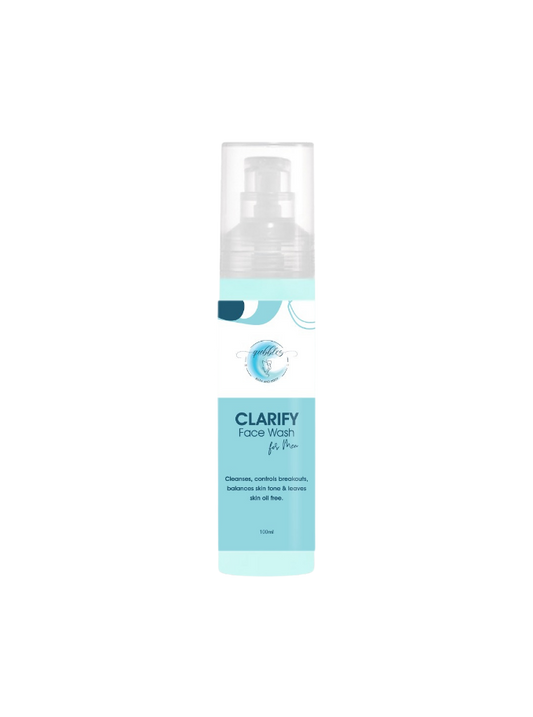 Qubbles Clarify face wash for him