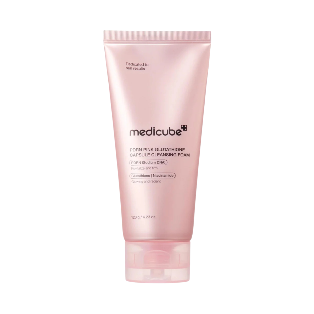 Medicube - PDRN Pink Glutathione Capsule Cleansing Foam 120g