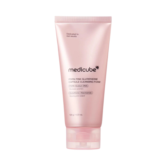 Medicube - PDRN Pink Glutathione Capsule Cleansing Foam 120g