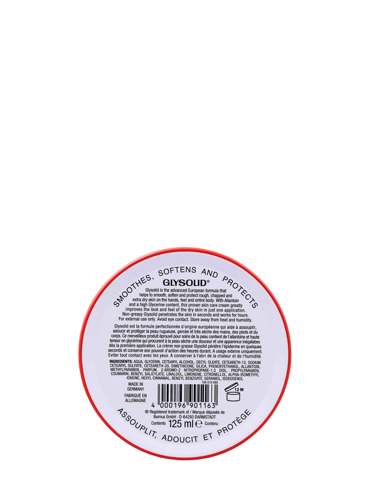 Glysolid Skin Cream – Intensive Moisturizing Cream for Dry Skin, Hands, Feet & Body