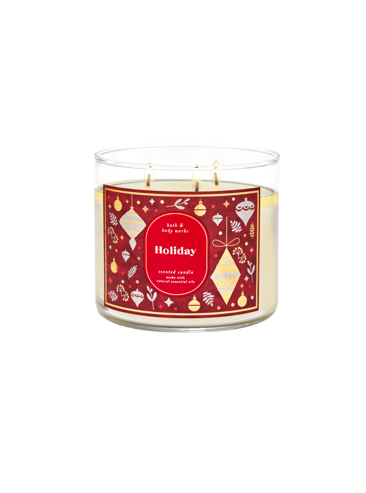 Bath & Body Works Holiday 3-wick candle