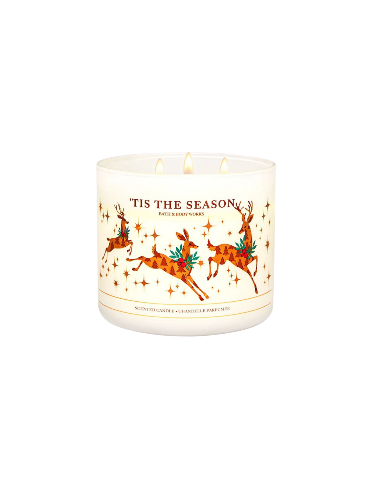 Bath & Body Works Tis The Season 3-wick candle