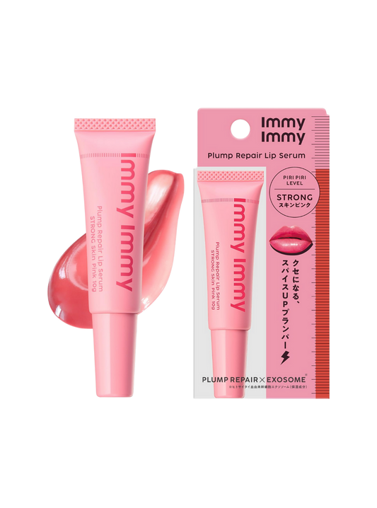 Immy Immy lip serum and plumping lip gloss, skin pink