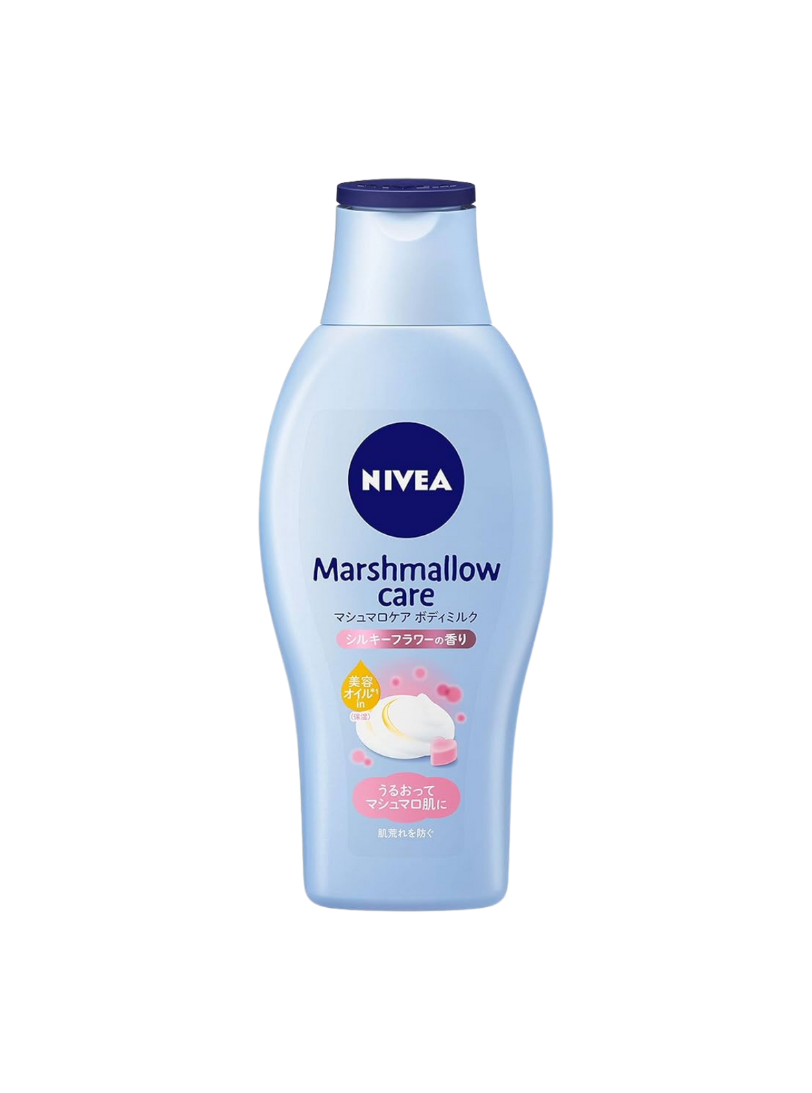 Nivea Japan Marshmallow Care Body Milk, silky flower scent