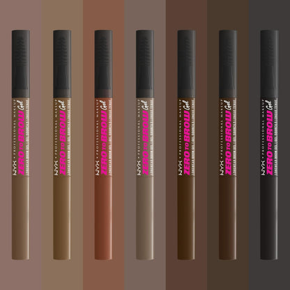 NYX - Zero to Brow, Longwear Eyebrow Gel