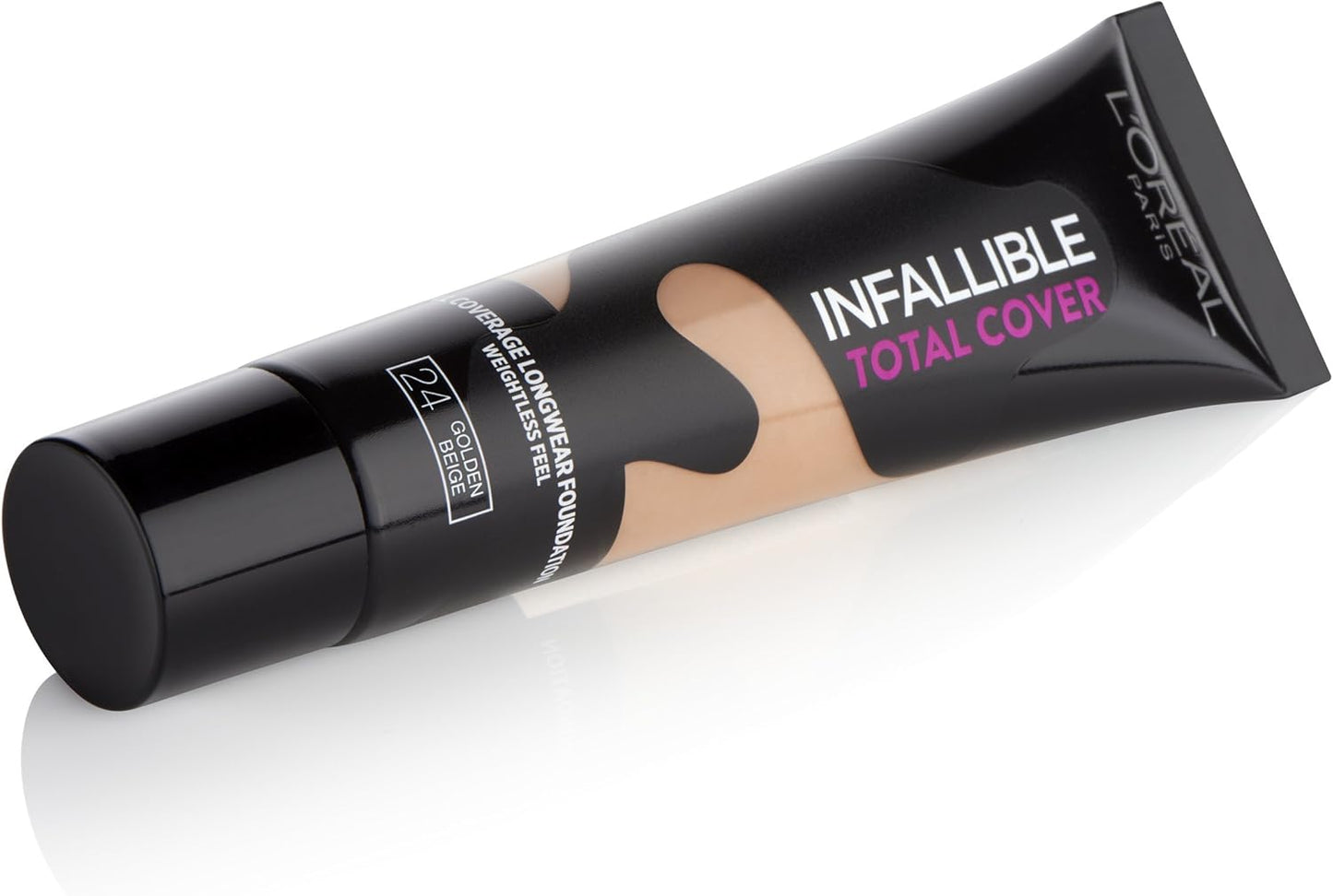 L'Oréal Paris - Infallible Total Cover Foundation, 24 Golden Beige