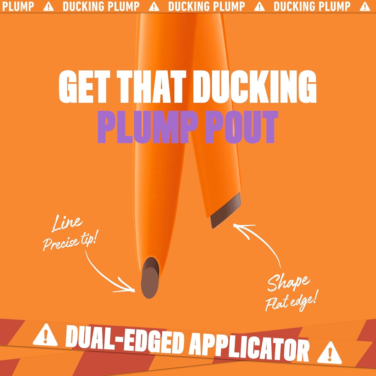 NYX - Duck Plump Plumping Lip Liner, Matte Pencil With Up To 10HR Wear