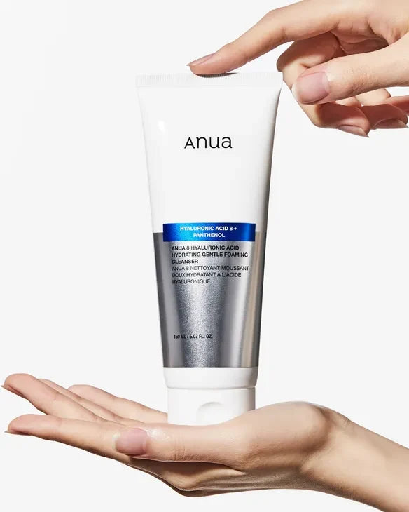 Anua 8 Hyaluronic Acid Hydrating Gentle Foaming Cleanser - TOPSHELF