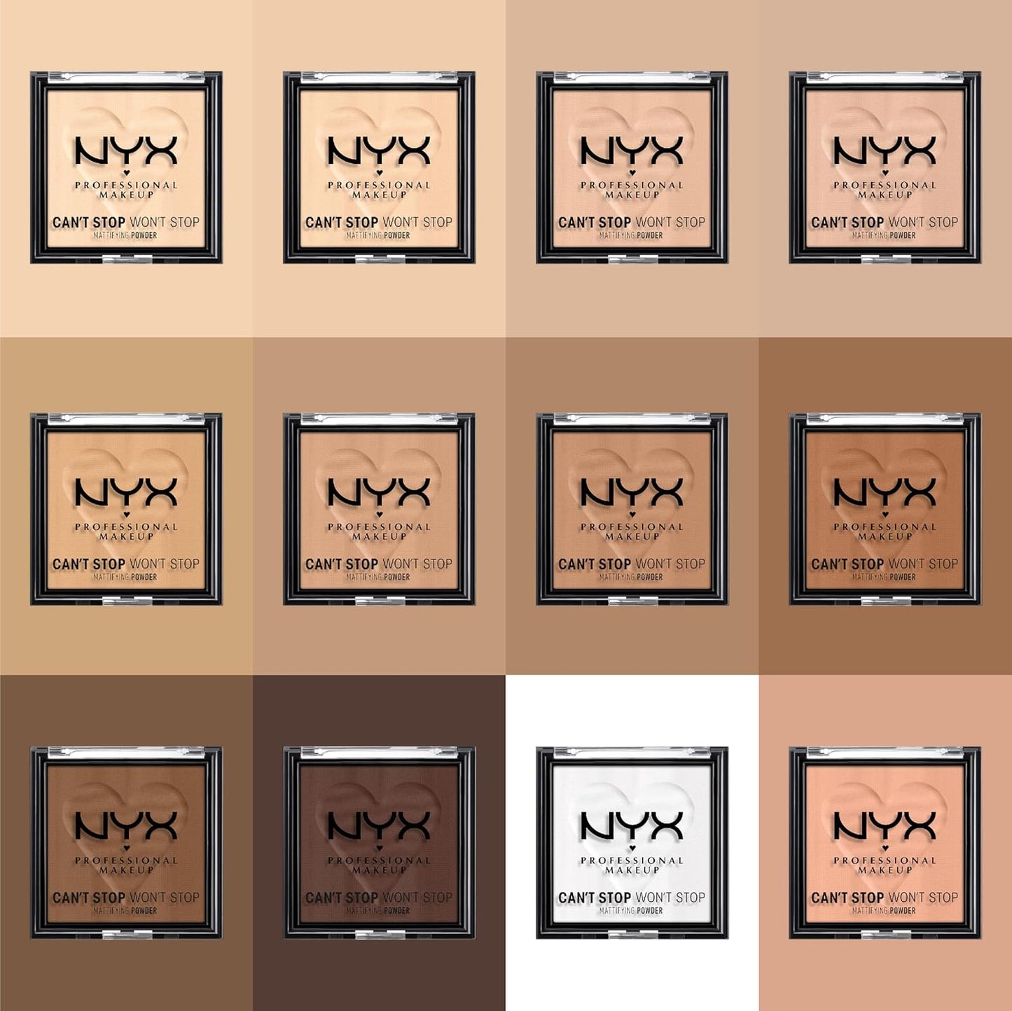 NYX - Can't Stop Won't Stop Mattifying Pressed Powder