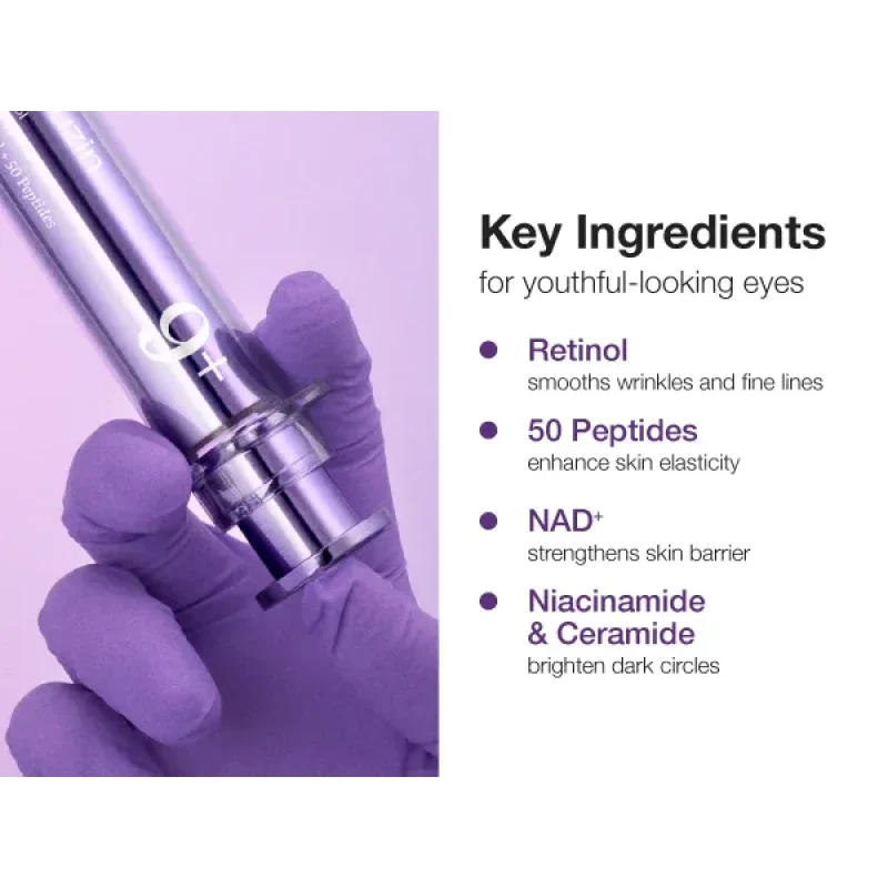Numbuzin - No.9 NAD+ Retinol Volumetox Eye Cream – Firming Smoothing Eye Care Cream