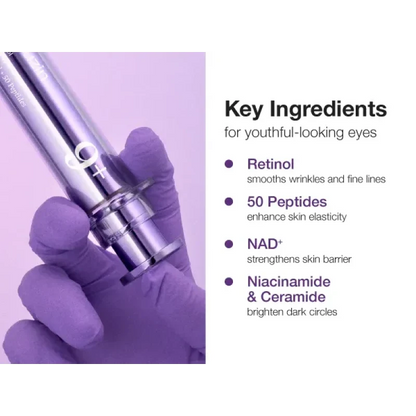 Numbuzin - No.9 NAD+ Retinol Volumetox Eye Cream – Firming Smoothing Eye Care Cream