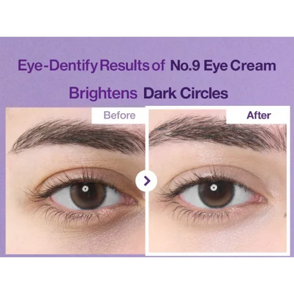 Numbuzin - No.9 NAD+ Retinol Volumetox Eye Cream – Firming Smoothing Eye Care Cream