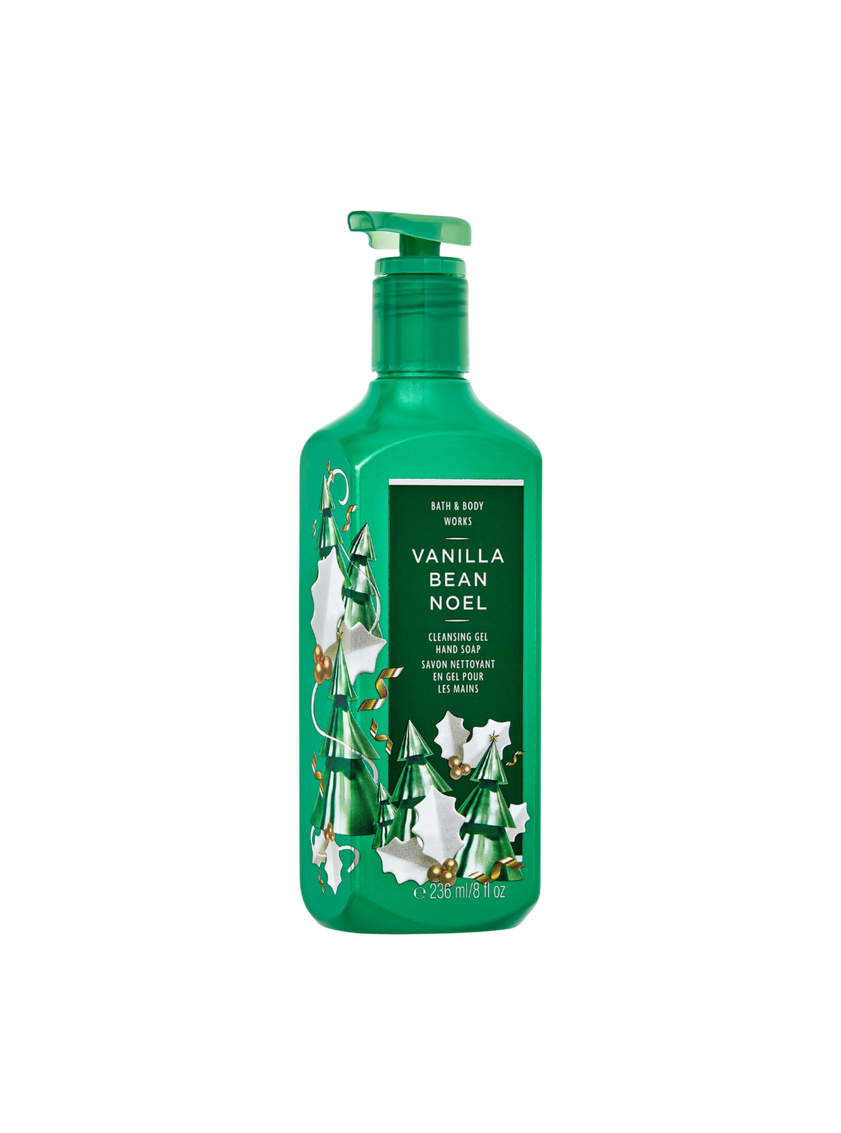 Bath & Body Works Vanilla Bean Noel cleansing gel hand soap 236ml