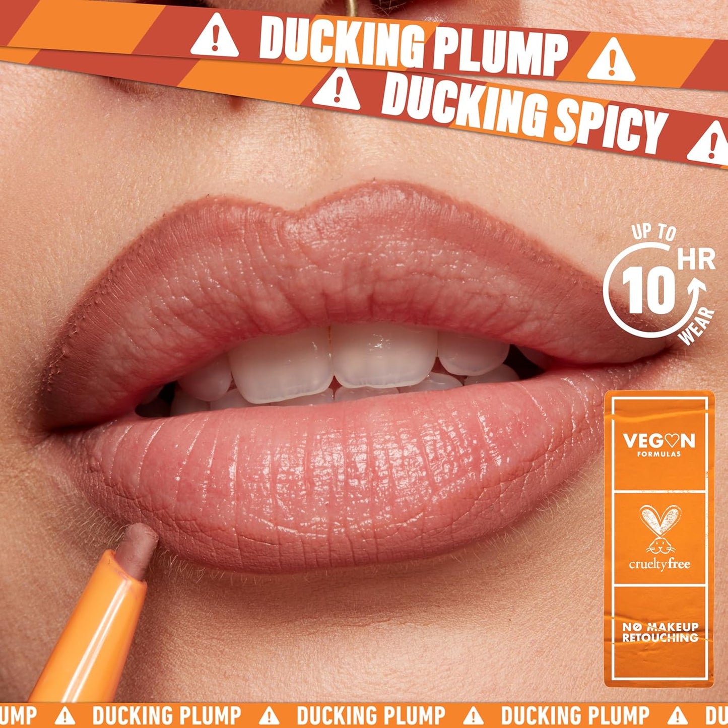 NYX - Duck Plump Plumping Lip Liner, Matte Pencil With Up To 10HR Wear