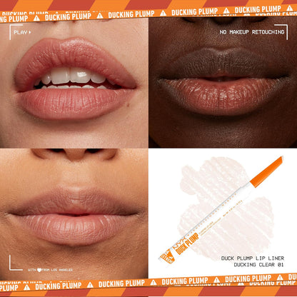 NYX - Duck Plump Plumping Lip Liner, Matte Pencil With Up To 10HR Wear
