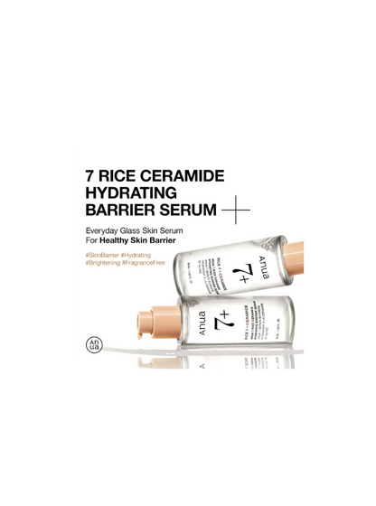 Anua - 7 Rice Ceramide Hydrating Barrier Serum – Moisture Strengthening Serum 50ml