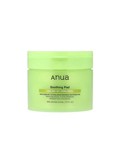 Anua Azelaic 10 Hyaluron Redness Soothing Pad, 90 pads
