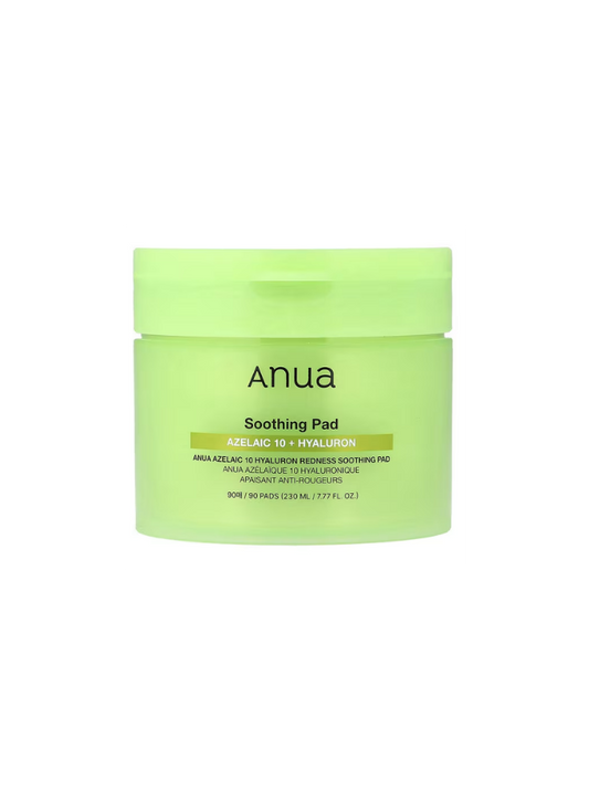 Anua Azelaic 10 Hyaluron Redness Soothing Pad, 90 pads